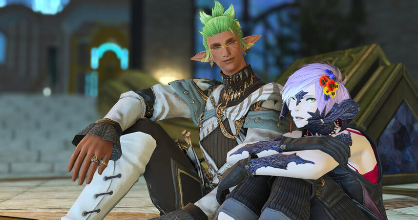 he's telling REALLY bad jokes